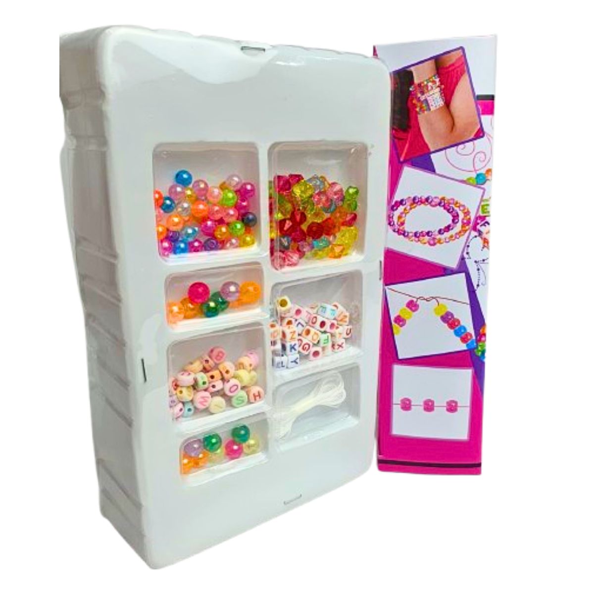Kit Beleza Fashion Acessórios E Kit Miçangas - Ark Toys Kit Beleza Fashion Acessórios E Kit Miçangas - Ark Toys